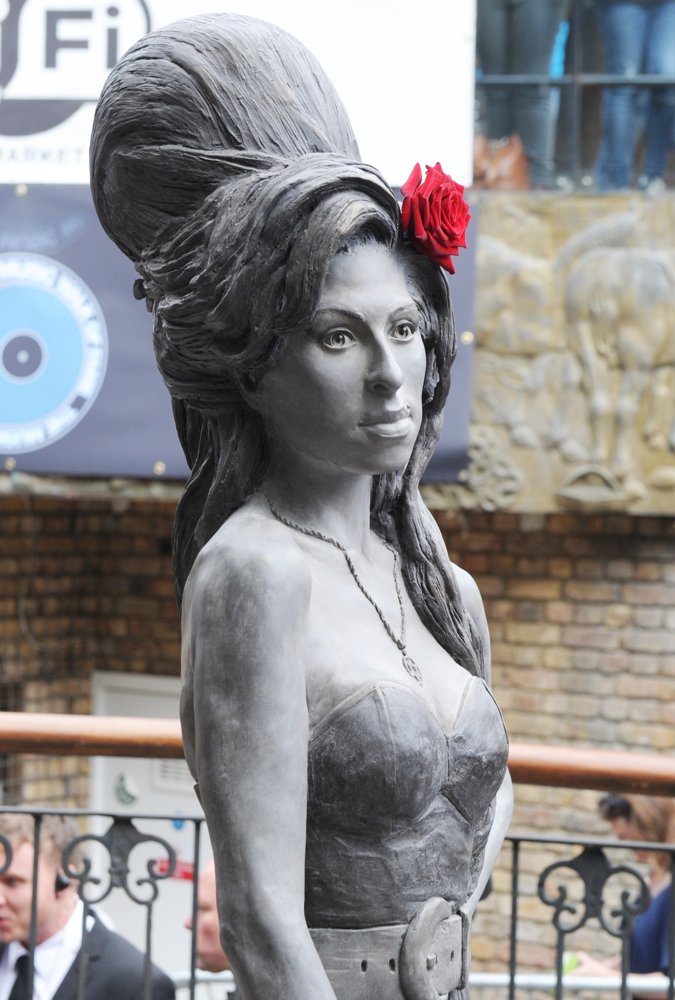 Amy Winehouse Statue Unveiling