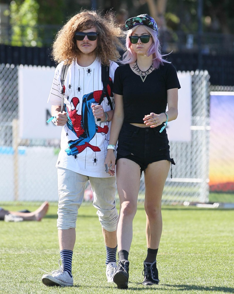 Celebrities at The 2012 Coachella Valley Music and Arts Festival - Day 2