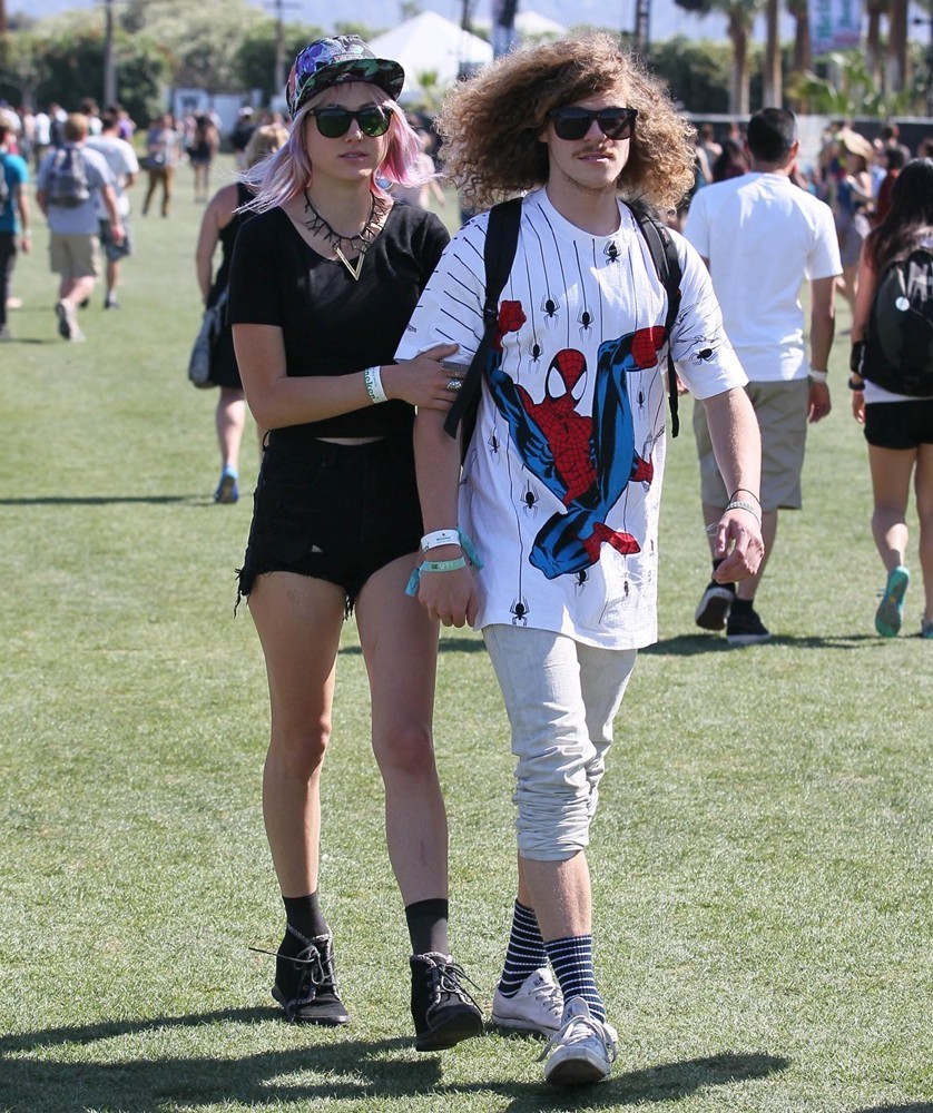 Celebrities at The 2012 Coachella Valley Music and Arts Festival - Day 2