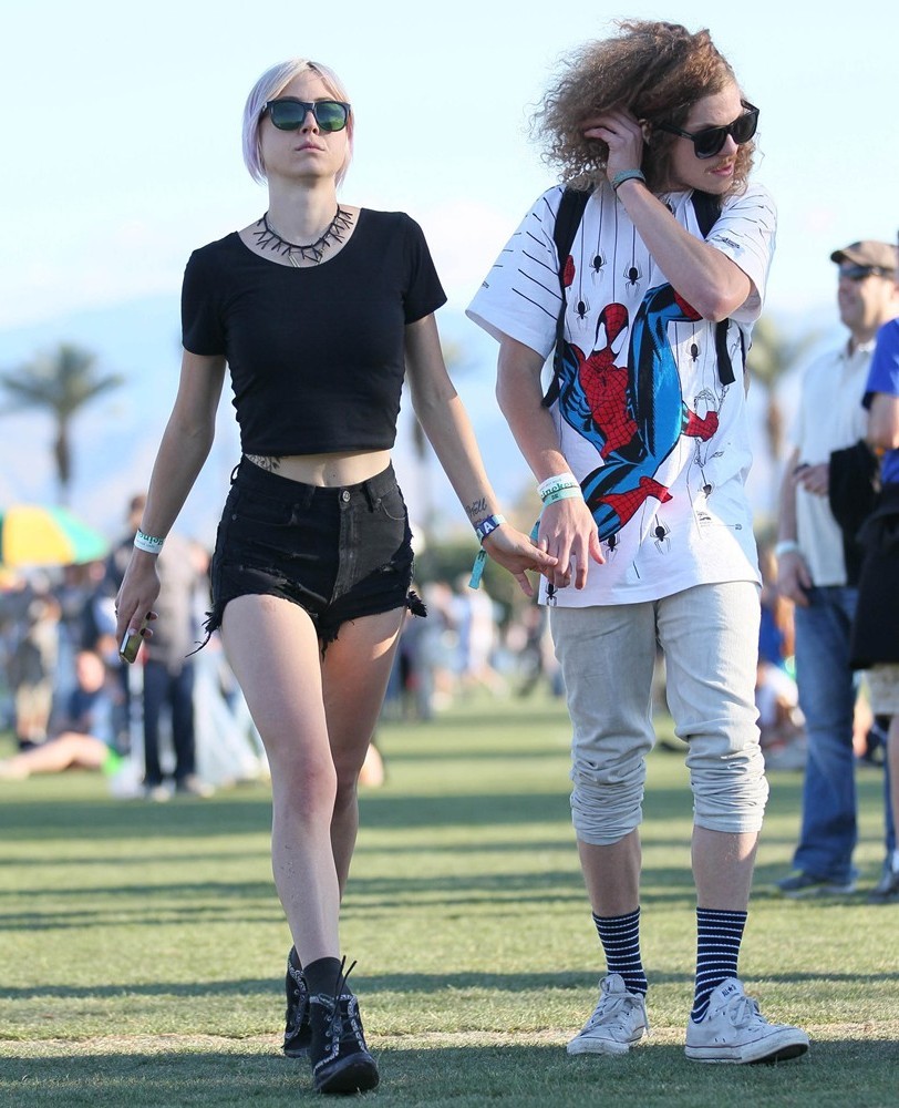 Celebrities at The 2012 Coachella Valley Music and Arts Festival - Day 2