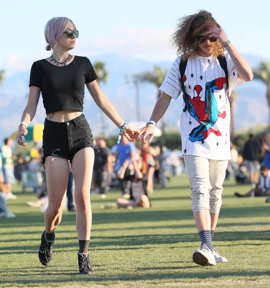 Celebrities at The 2012 Coachella Valley Music and Arts Festival - Day 2