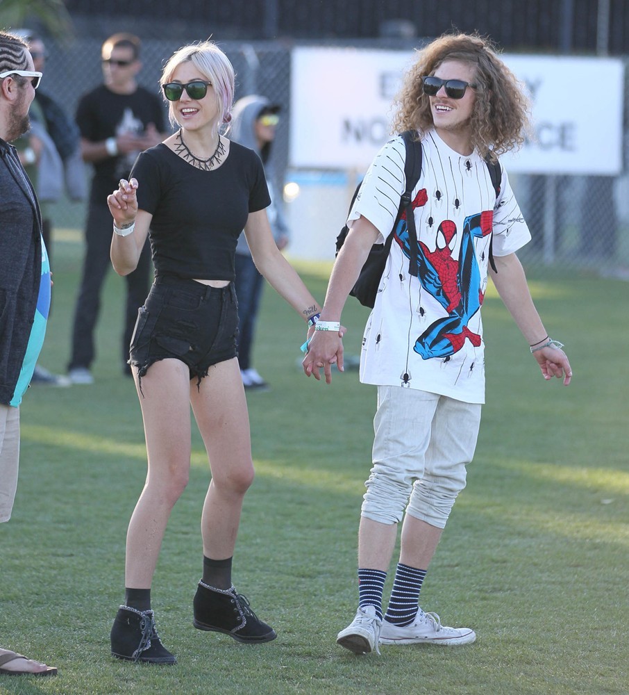 Celebrities at The 2012 Coachella Valley Music and Arts Festival - Day 2