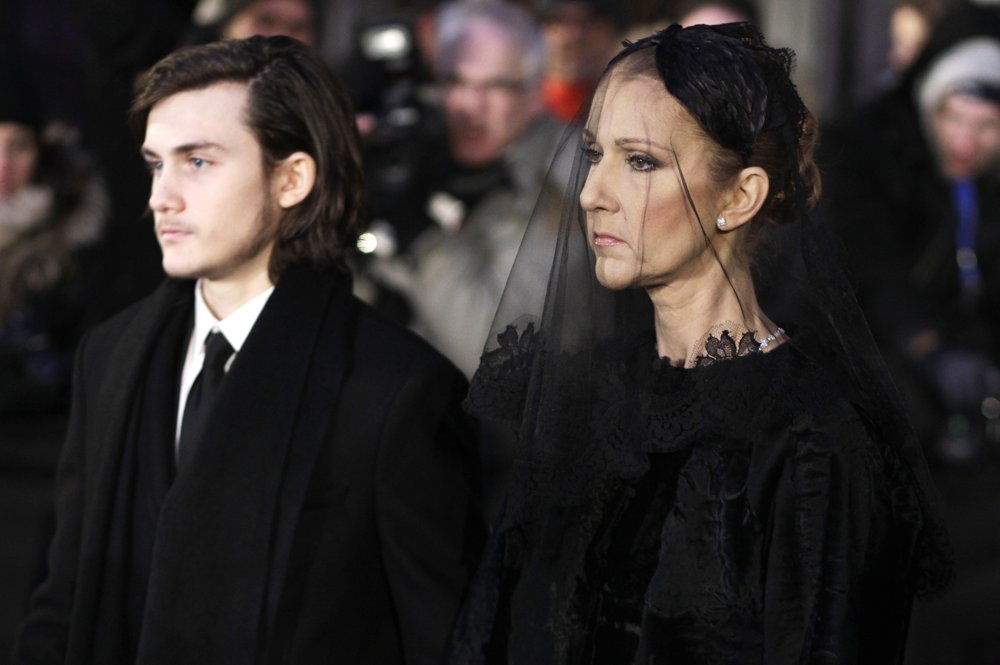 Funeral Service for Celine Dion's Husband Rene Angelil
