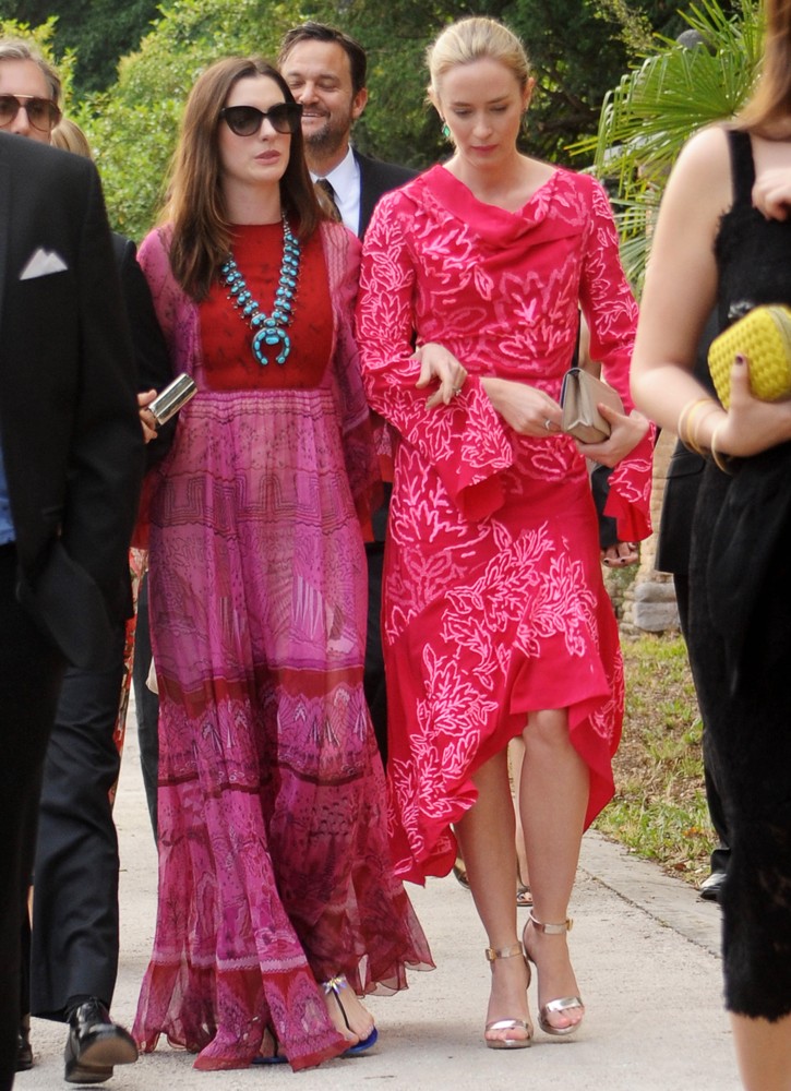 Wedding of Jessica Chastain and Gian Luca Passi de Preposulo - Arrivals