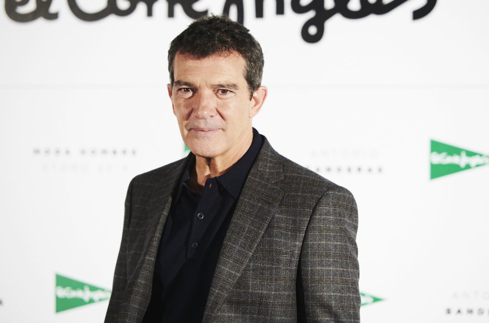 Antonio Banderas Is Presented as Image of Men's Fashion El Corte Ingles