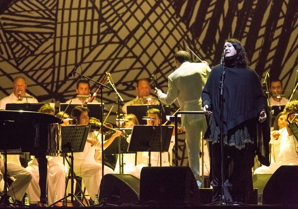 Antony and the Johnsons with Orchestra Sinfonietta de Lisboa Performing at Cascais Music Festival