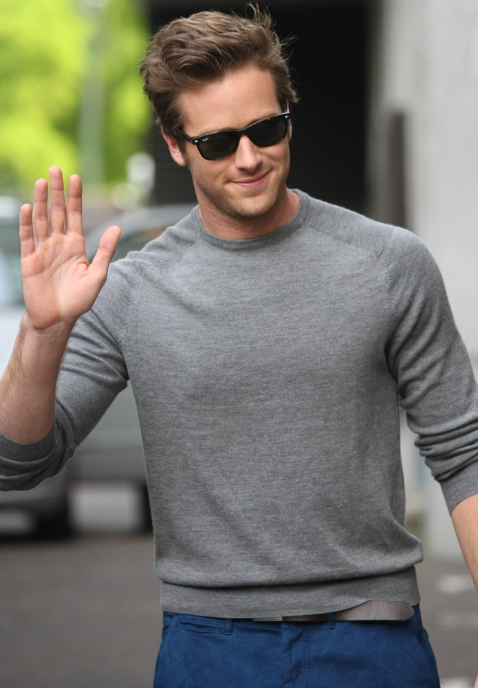 Celebrities Outside The ITV Studios