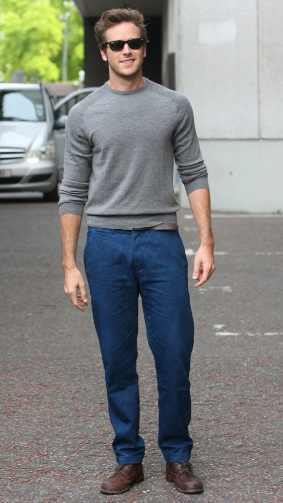 Armie Hammer;<br>Celebrities Outside The ITV Studios