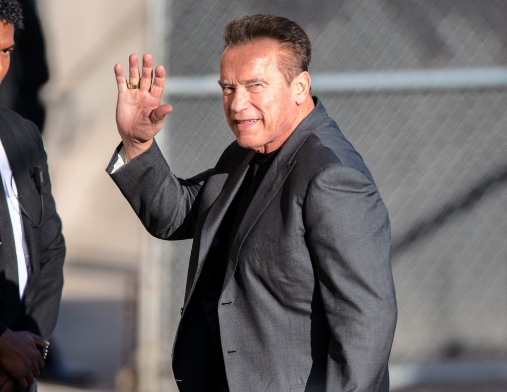 Arnold Schwarzenegger<br>Arnold Schwarzenegger at Jimmy Kimmel Live!