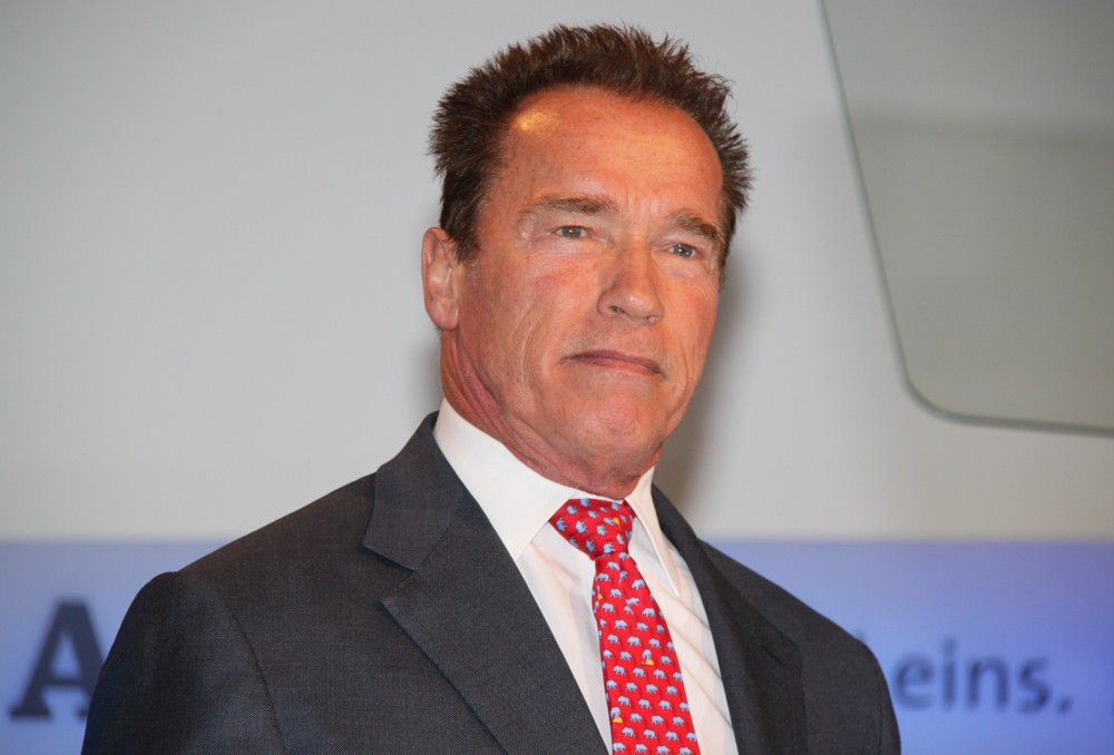 rnold Schwarzenegger Launching His Book Total Recall