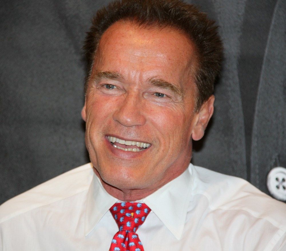 rnold Schwarzenegger Launching His Book Total Recall