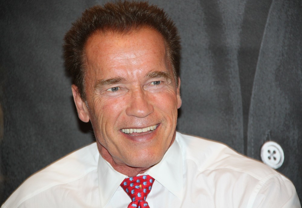 rnold Schwarzenegger Launching His Book Total Recall
