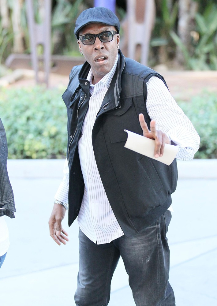 Celebrity Arrivals at The Basketball Match Between Los Angeles Lakers and The Chicago Bulls