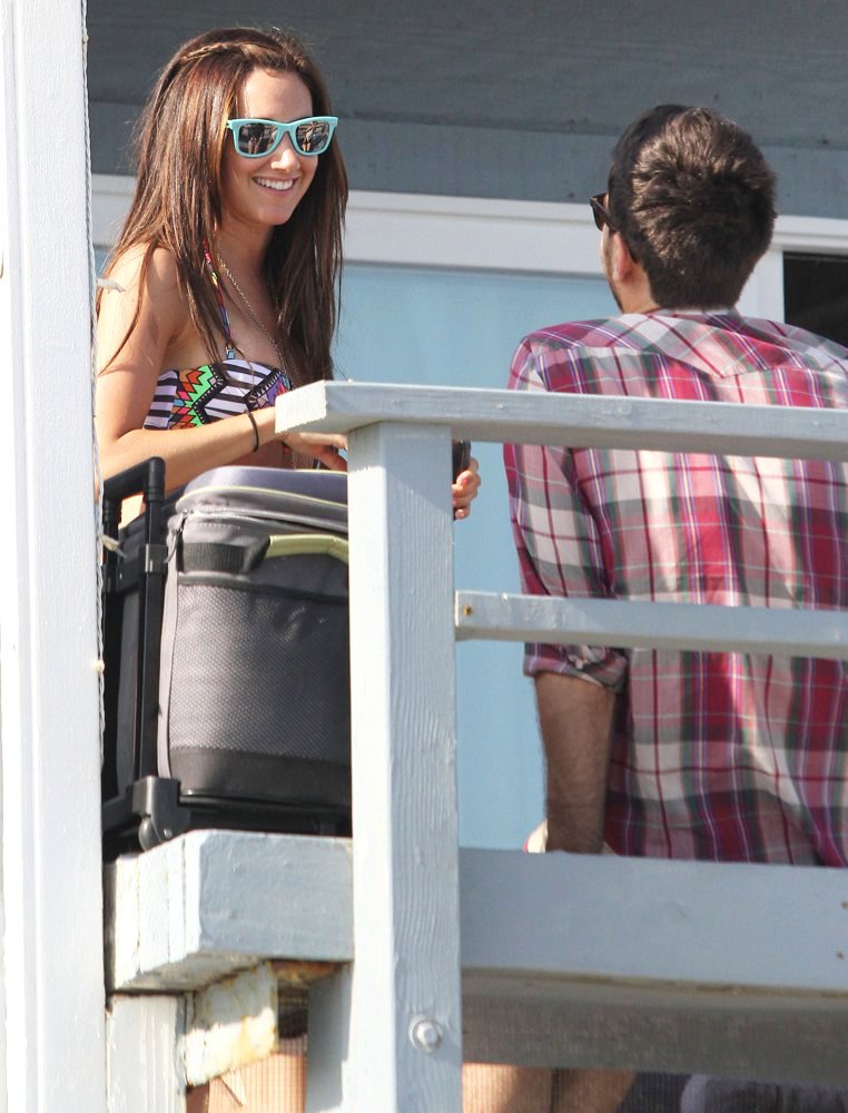 Ashley Tisdale Celebrates Her Birthday with Friends
