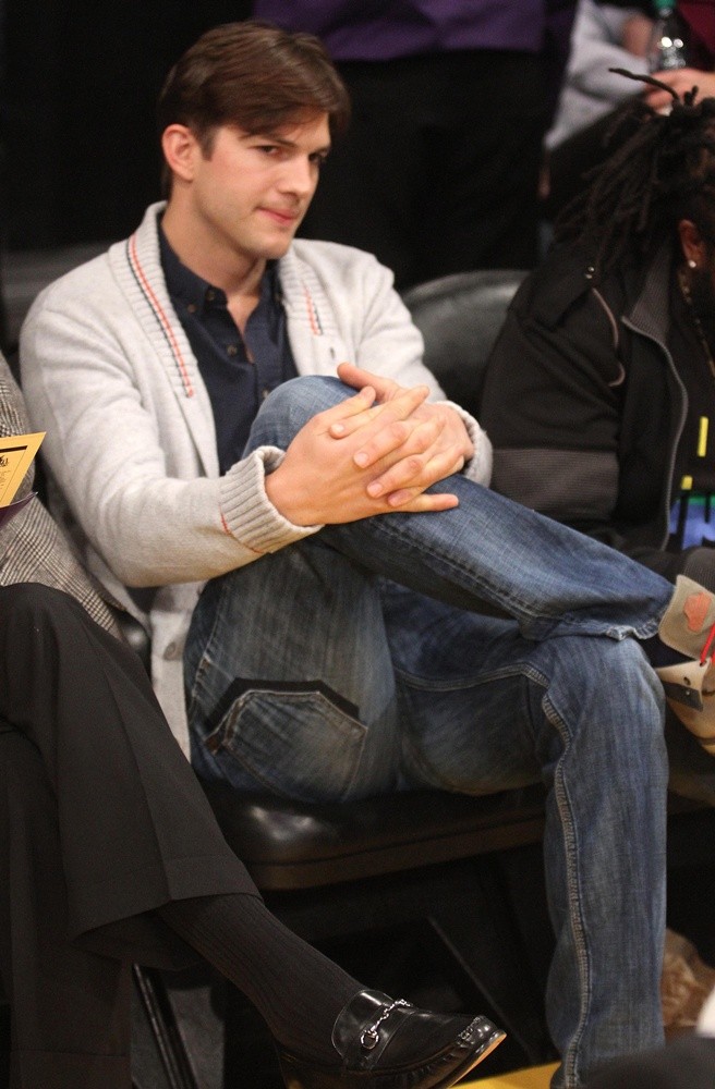 Celebrities Watch The LA Lakers Play Minnesota Timberwolves