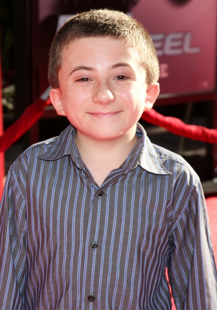 Atticus Shaffer in Los Angeles Premiere of Real Steel.