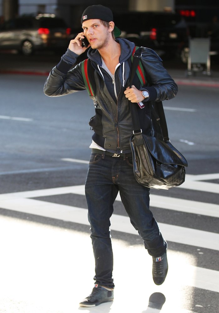 Avicii Arrives at Los Angeles International Airport
