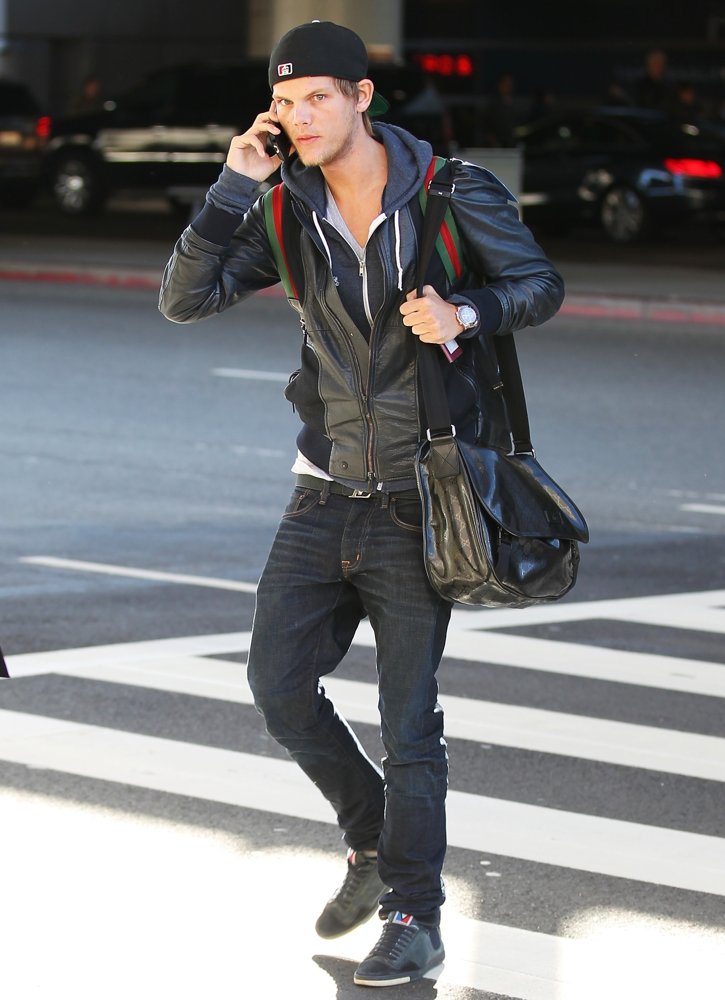 Avicii Arrives at Los Angeles International Airport