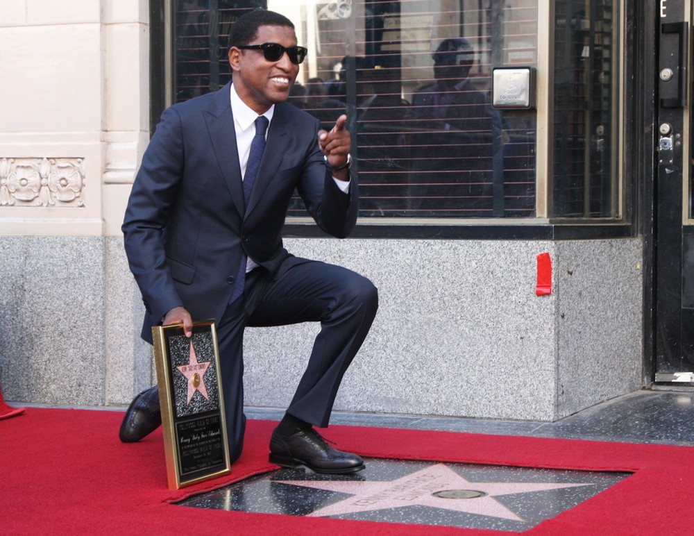 Babyface Honored with A Walk of Fame Star Ceremony