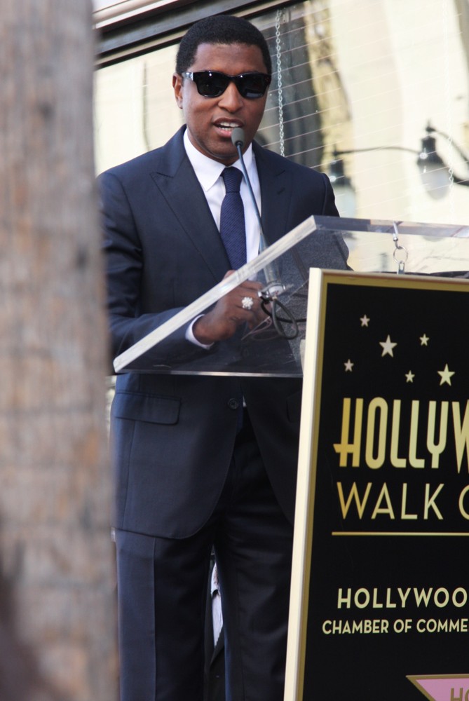 Babyface Honored with A Walk of Fame Star Ceremony