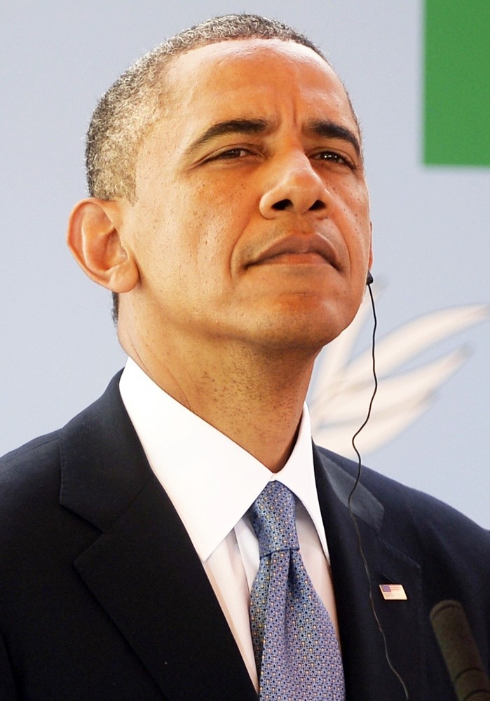 US President Barack Obama Talks During A Bilateral Press Conference