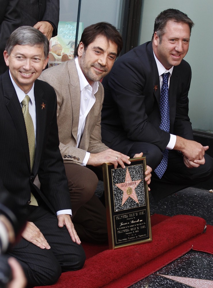Javier Bardem Is Honored with A Hollywood Star on The Hollywood Walk of Fame