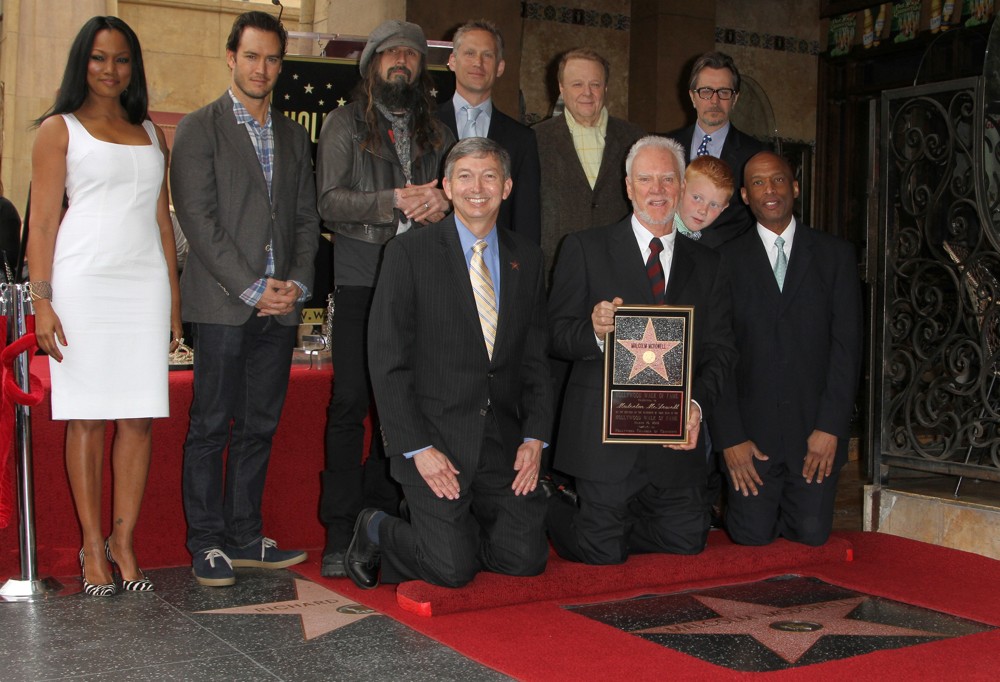 The Hollywood Walk of Fame Honors Malcolm McDowell