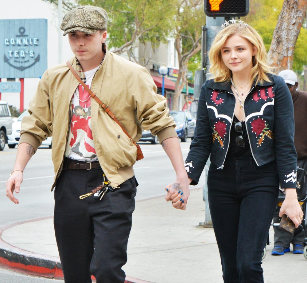 Chloe Moretz Enjoys Her Birthday While Holding Hands with Brooklyn Beckham
