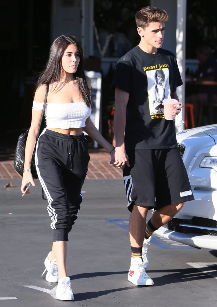 Madison Beer and Jack Gilinsky Seen Leaving Fred Segal