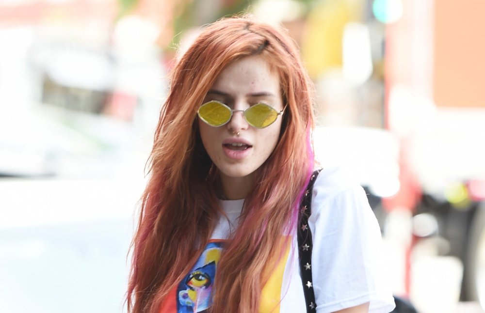 Bella Thorne on Hollywood Blvd