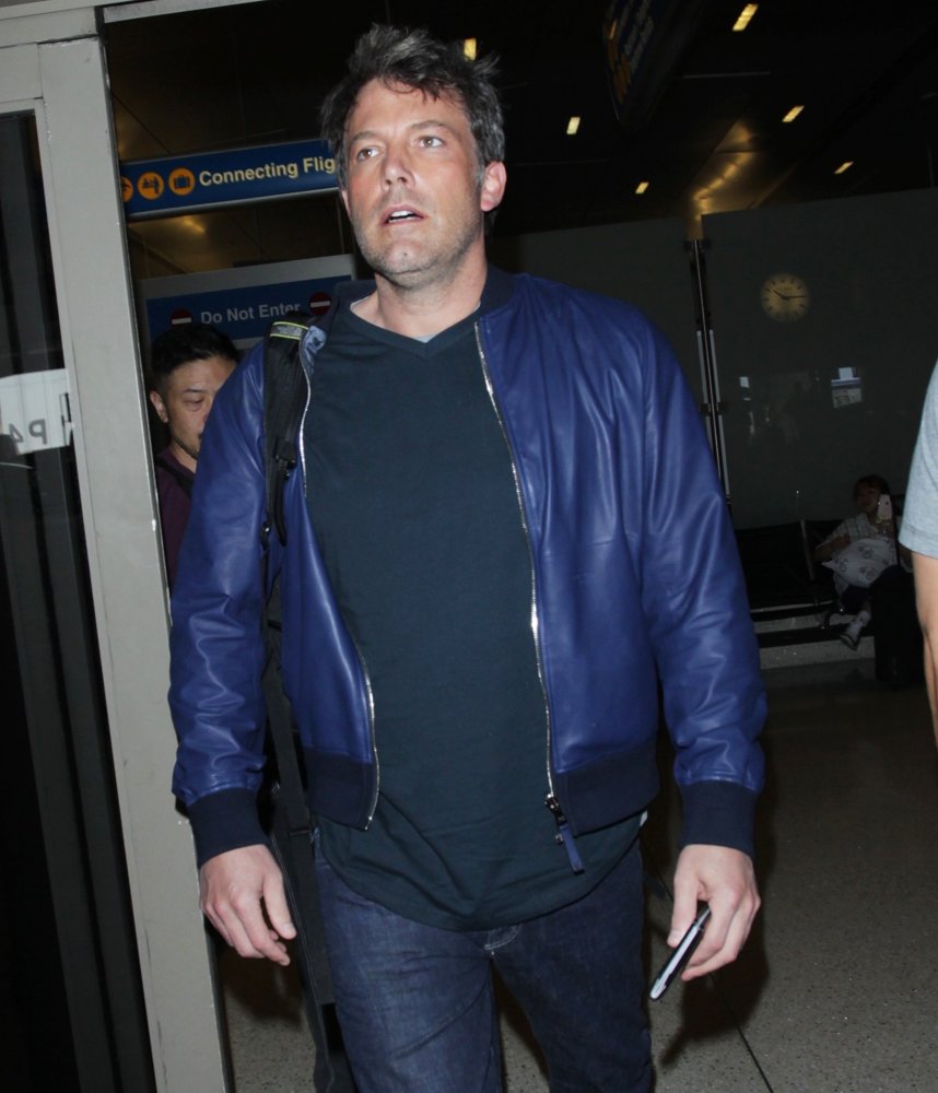 Ben Affleck Arrives at Los Angeles International Airport