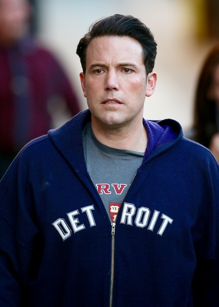 Ben Affleck Seen Arriving at The ABC Studios