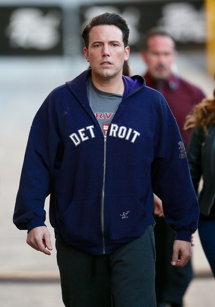 Ben Affleck Seen Arriving at The ABC Studios