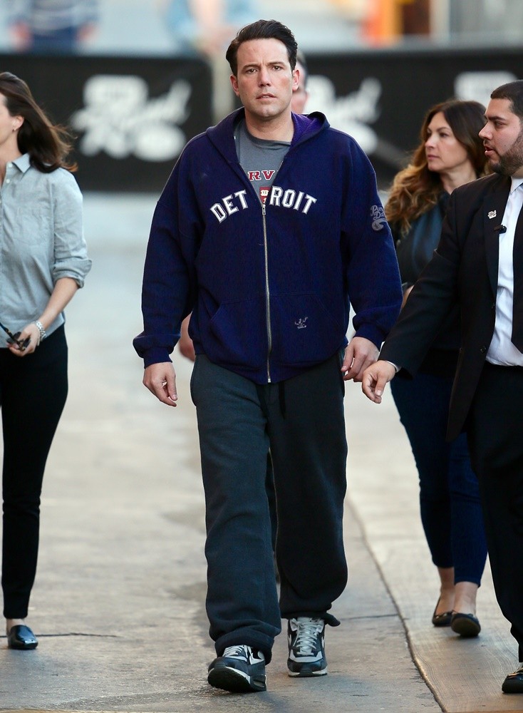 Ben Affleck Seen Arriving at The ABC Studios