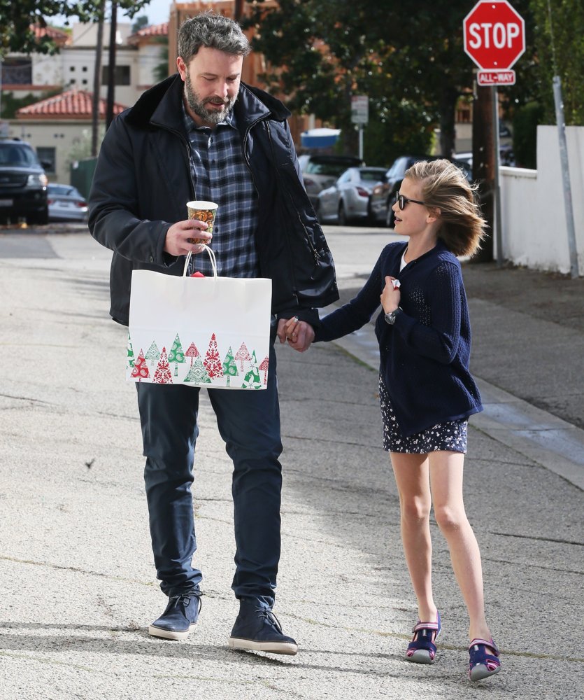 Jennifer Garner and Ben Affleck Take Their Family to Church