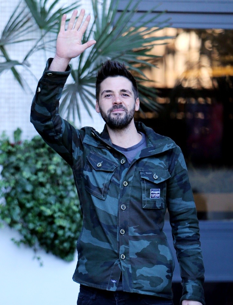 Ben Haenow Outside ITV Studios