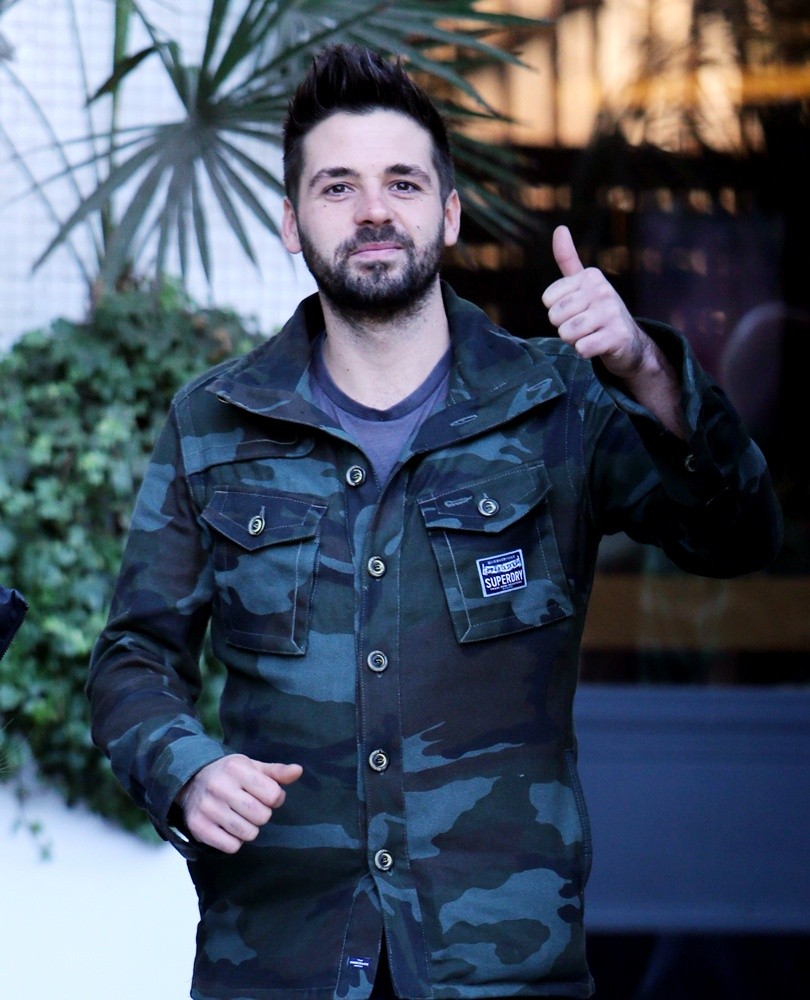Ben Haenow Outside ITV Studios
