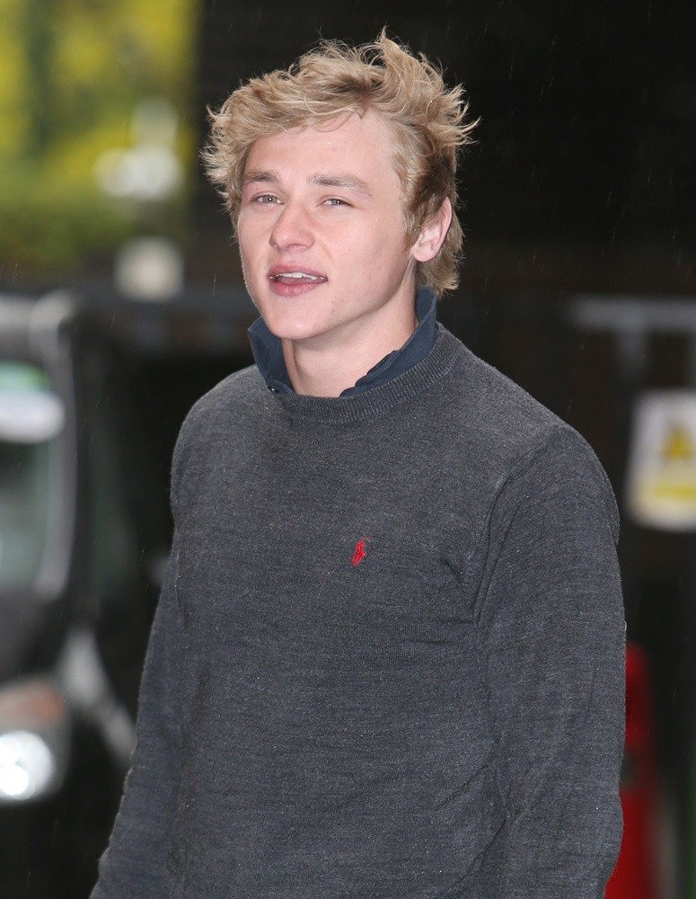 Ben Hardy Outside The ITV Studios