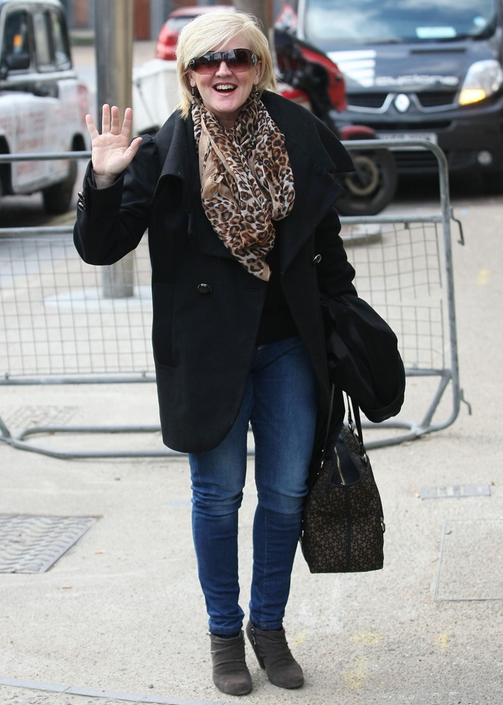 Bernie Nolan at The ITV Studios