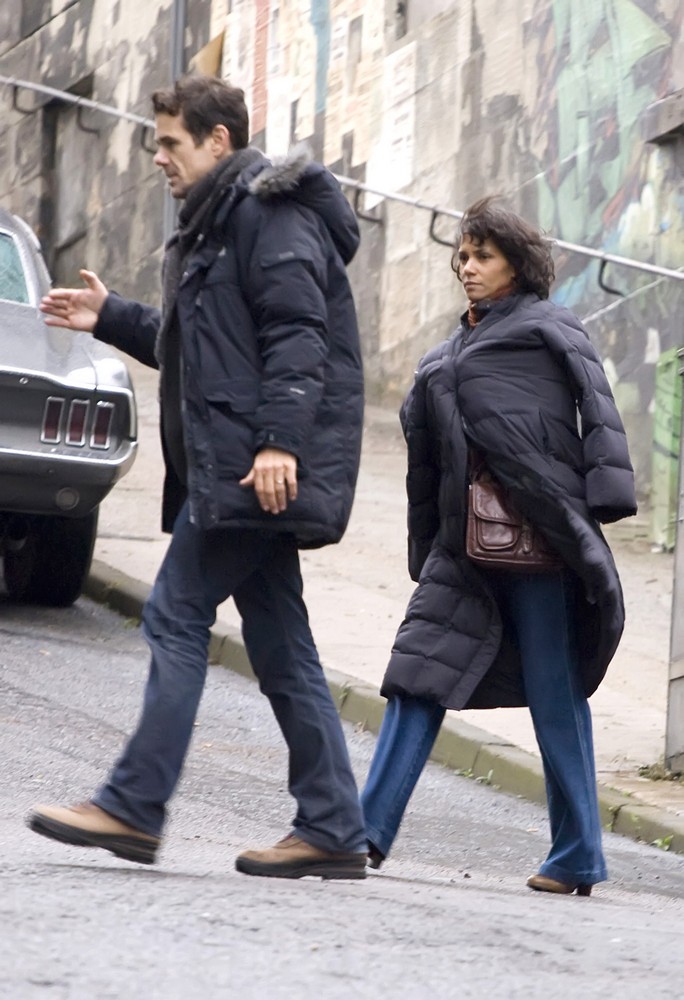 On The Film set of Cloud Atlas Shooting on Location in Glasgow