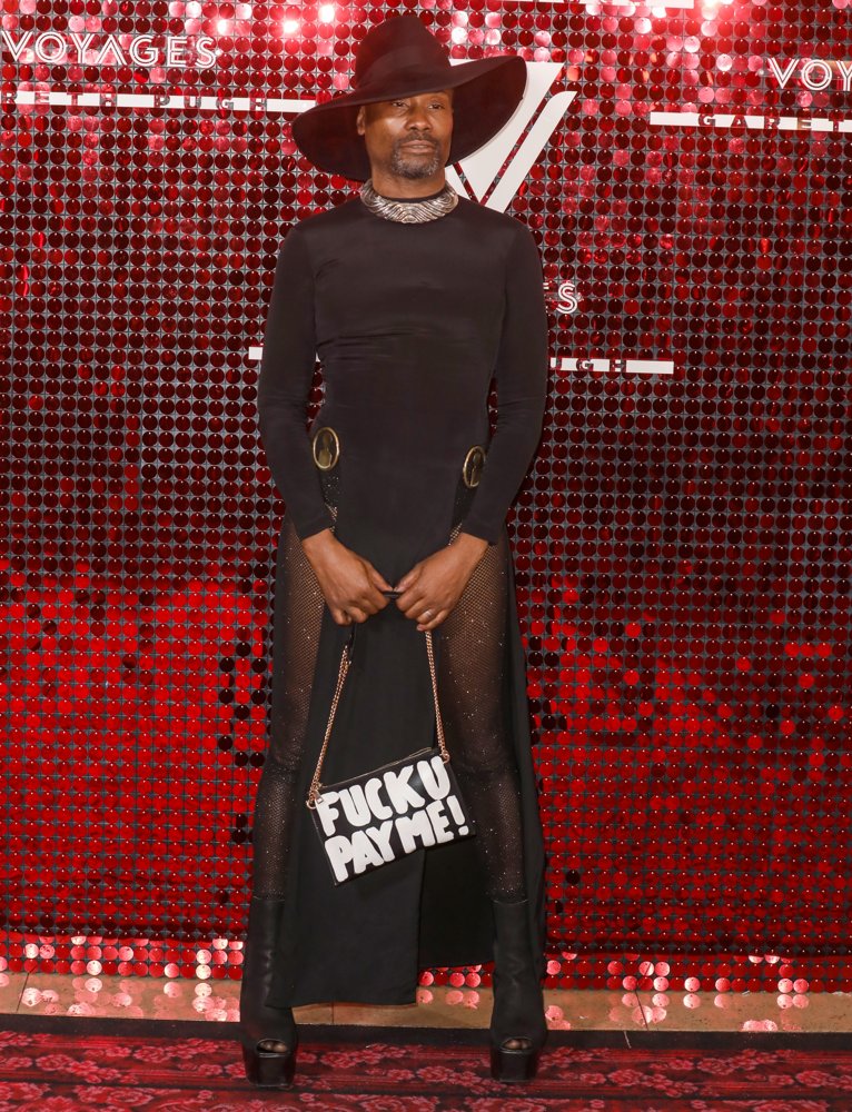 Billy Porter;<br>The London Fashion Week: Virgin Voyages x Gareth Pugh Event