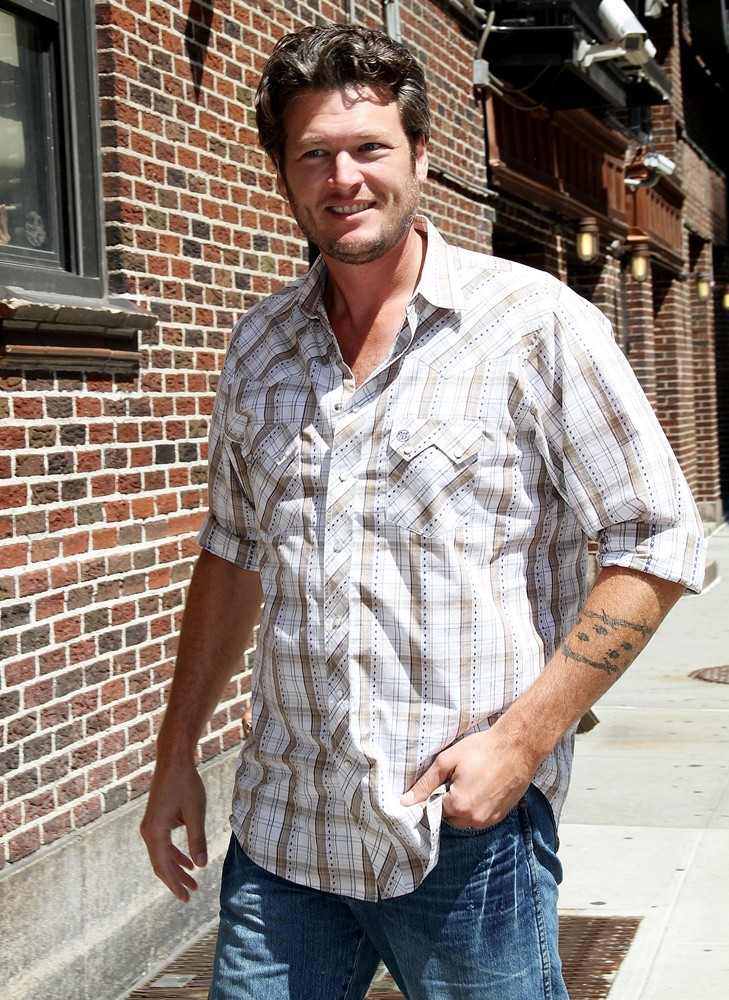 Blake Shelton;<br>The Late Show with David Letterman