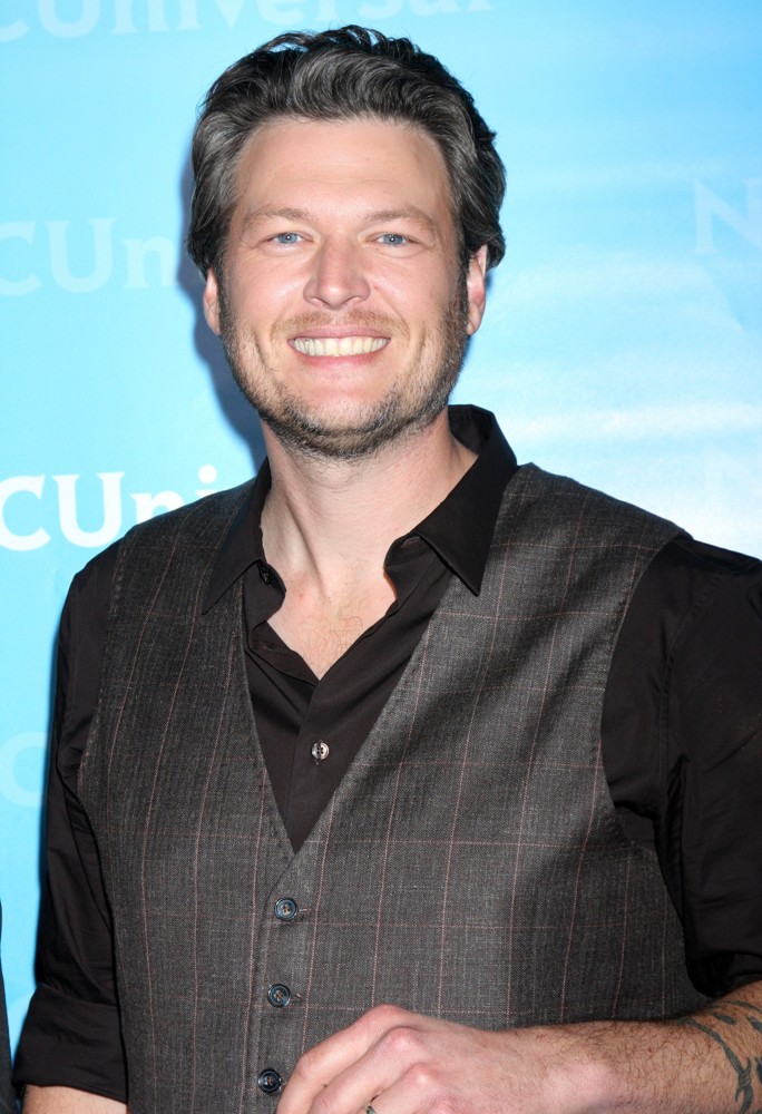 Blake Shelton;<br>NBC Universal's Winter Tour Party - Arrivals