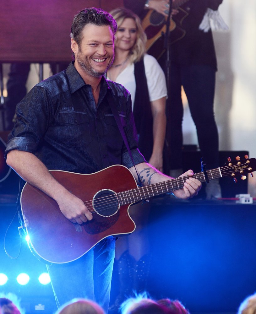 Blake Shelton Performs on NBC's Today Show