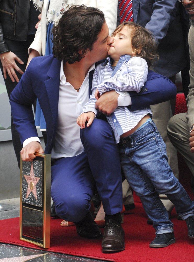 Orlando Bloom Honored with A Star on The Hollywood Walk of Fame