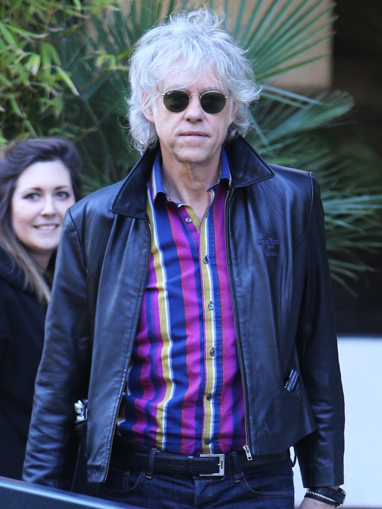 Bob Geldof Outside The ITV Studios