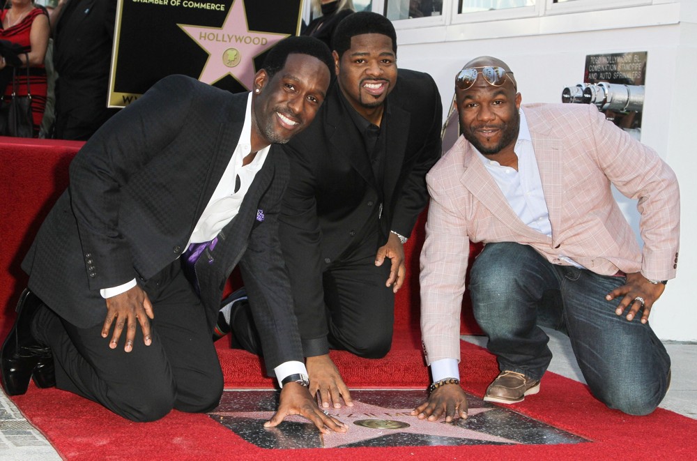 Boyz II Men Are Honored with The Year's First Star on The Hollywood Walk of Fame
