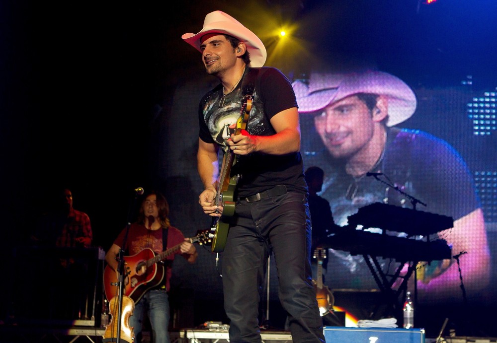 Brad Paisley Performs Live