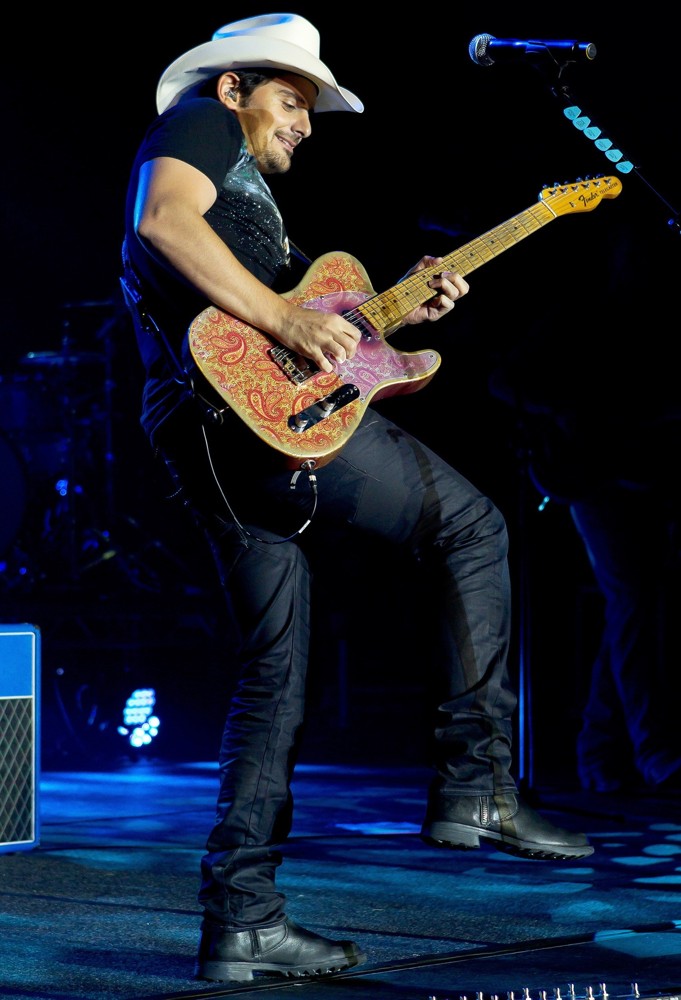 Brad Paisley Performs Live