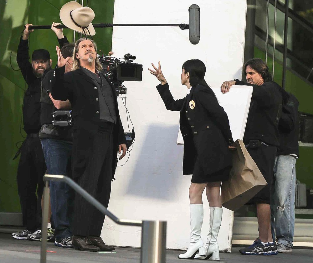 Filming Scenes for The Movie R.I.P.D.